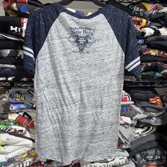 Y2K Harley Davidson North Carolina Life’s A Journey Shirt Size Large - Picture 5 of 6